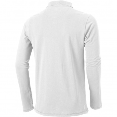 Logo trade promotional gift photo of: Oakville long sleeve men's polo