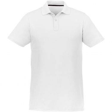Logo trade promotional giveaways image of: Helios short sleeve men's polo