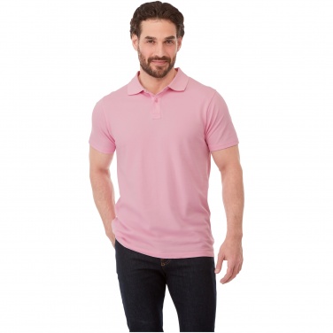 Logo trade advertising product photo of: Helios short sleeve men's polo