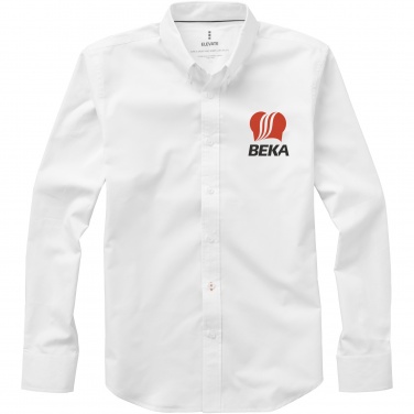 Logo trade promotional gifts picture of: Vaillant long sleeve men's oxford shirt