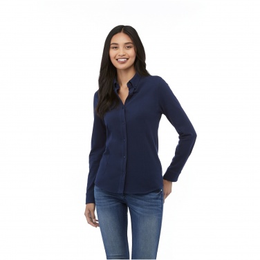 Logotrade promotional item image of: Bigelow long sleeve women's pique shirt