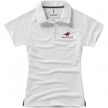 Logo trade advertising products picture of: Ottawa short sleeve women's cool fit polo