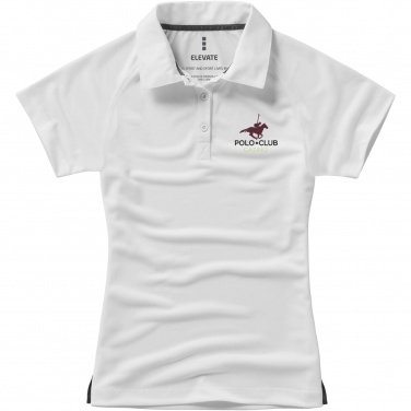 Logo trade promotional merchandise picture of: Ottawa short sleeve women's cool fit polo
