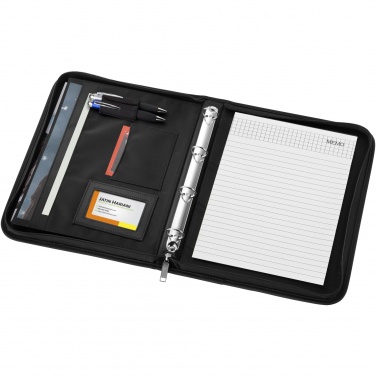 Logo trade promotional merchandise picture of: Stanford deluxe A4 zippered portfolio