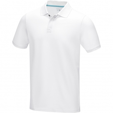 Logotrade business gift image of: Graphite short sleeve men’s organic polo