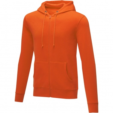 Logo trade business gifts image of: Theron men’s full zip hoodie
