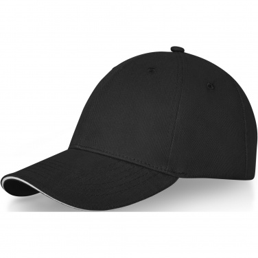 Logo trade promotional items picture of: Darton 6 panel sandwich cap