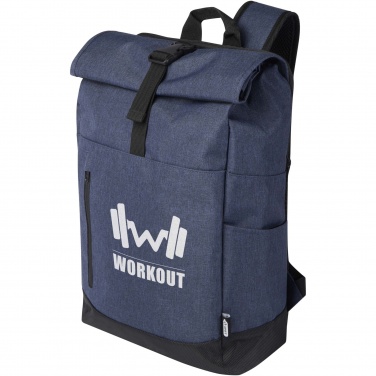 Logo trade promotional merchandise picture of: Hoss 15.6" roll-up laptop backpack 12L