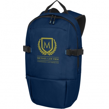 Logo trade promotional items image of: Baikal 15" GRS RPET laptop backpack 8L