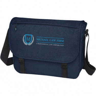 Logotrade promotional merchandise picture of: Baikal GRS RPET 15" laptop bag 12L