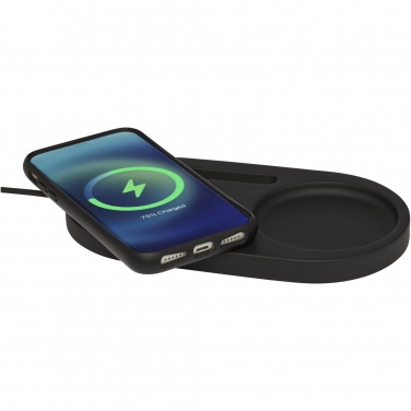 Logotrade promotional gift image of: Klip 5W wireless charging desk organizer