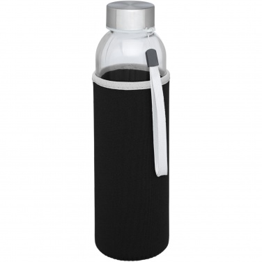 Logo trade promotional giveaways picture of: Bodhi 500 ml glass water bottle