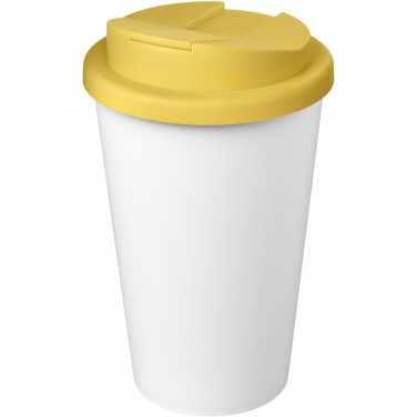 Logo trade promotional products image of: Americano® Eco 350 ml recycled tumbler with spill-proof lid