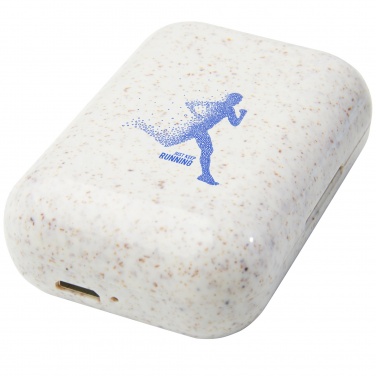 Logo trade corporate gift photo of: Nantai wheat straw True Wireless earbuds