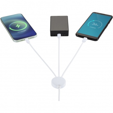 Logotrade promotional item picture of: Pure 5-in-1 charging cable with antibacterial additive