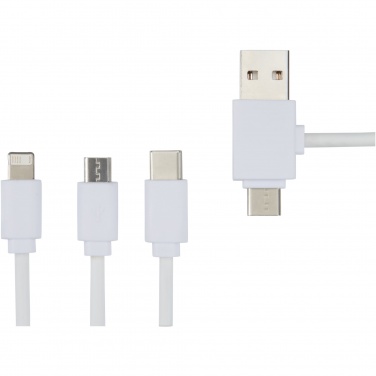Logotrade promotional gift image of: Pure 5-in-1 charging cable with antibacterial additive