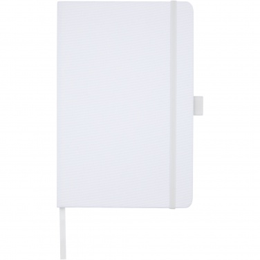 Logo trade promotional products picture of: Honua A5 recycled paper notebook with recycled PET cover