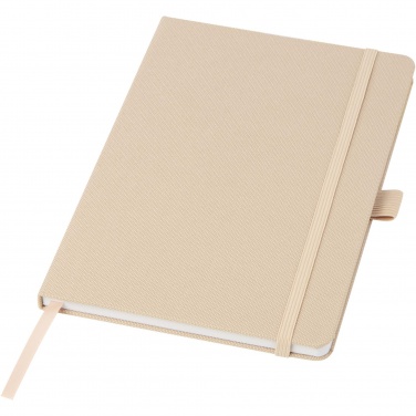 Logo trade promotional products picture of: Honua A5 recycled paper notebook with recycled PET cover