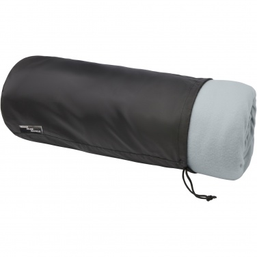 Logo trade promotional items picture of: Marigold GRS certified RPET polar fleece and sherpa blanket