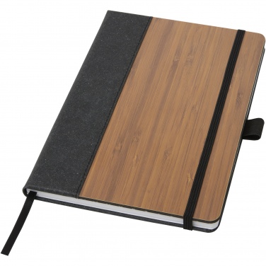 Logo trade advertising products picture of: Note A5 bamboo notebook