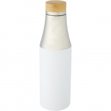 Logotrade advertising product image of: Hulan 540 ml copper vacuum insulated stainless steel bottle with bamboo lid
