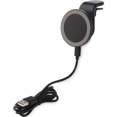 Logo trade corporate gifts picture of: Magclick 10W wireless magnetic car charger