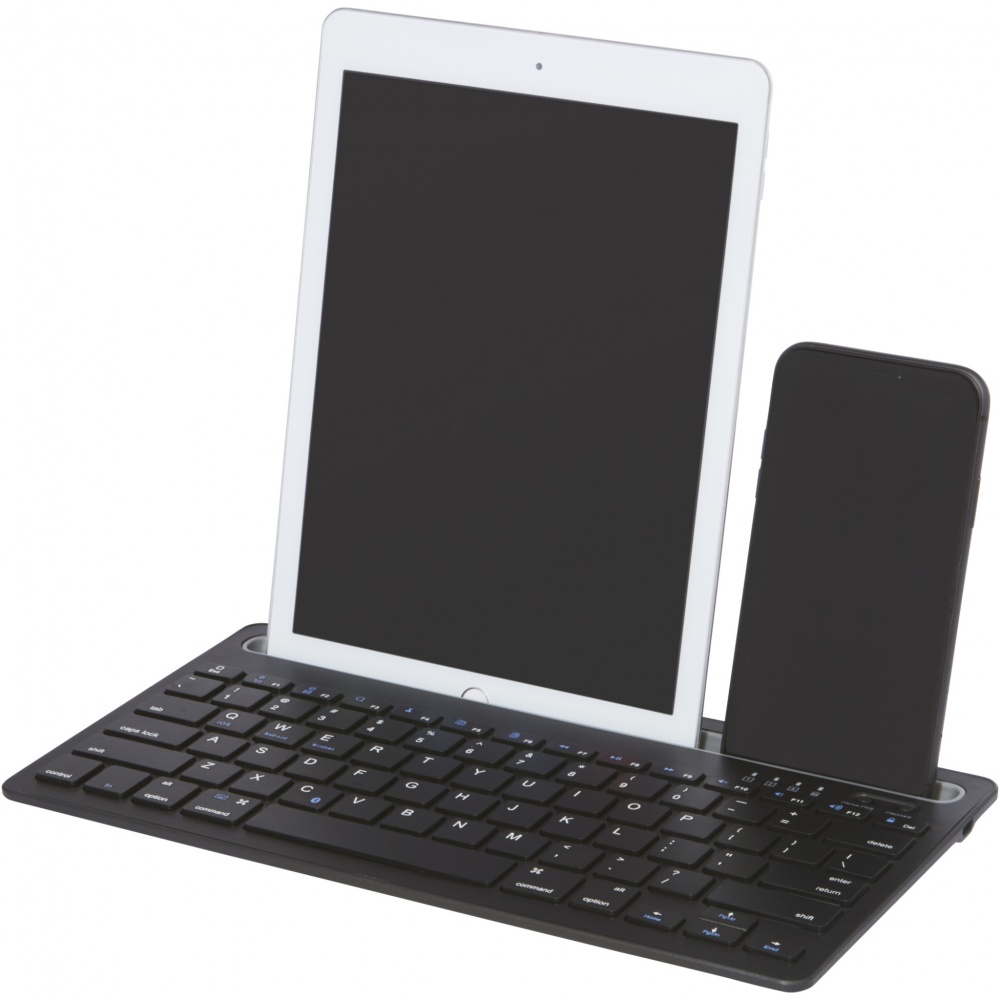 Logo trade promotional gifts image of: Hybrid multi-device keyboard with stand