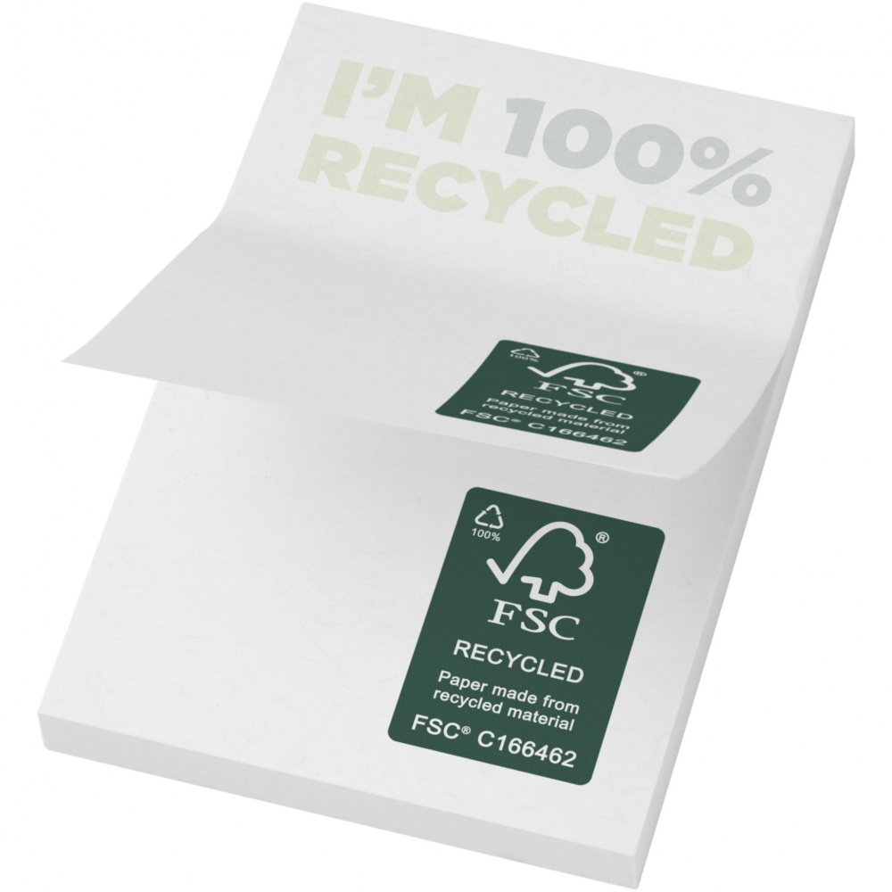 Logotrade corporate gift picture of: Sticky-Mate® recycled sticky notes 50 x 75 mm