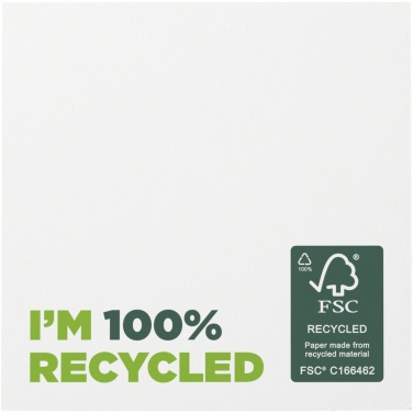Logo trade promotional gift photo of: Sticky-Mate® recycled sticky notes 75 x 75 mm
