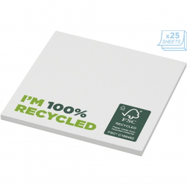 Logotrade promotional merchandise picture of: Sticky-Mate® recycled sticky notes 75 x 75 mm