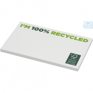 Logo trade promotional product photo of: Sticky-Mate® recycled sticky notes 127 x 75 mm
