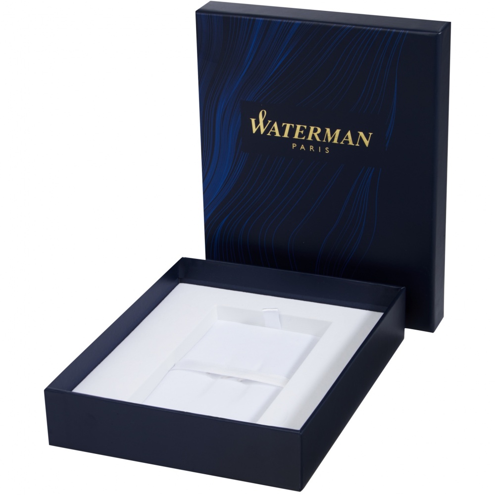 Logo trade promotional giveaways picture of: Waterman duo pen gift box
