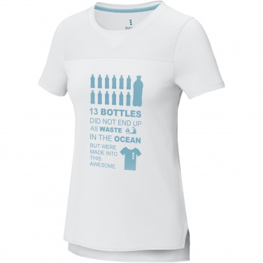 Logo trade promotional item photo of: Borax short sleeve women's GRS recycled cool fit t-shirt