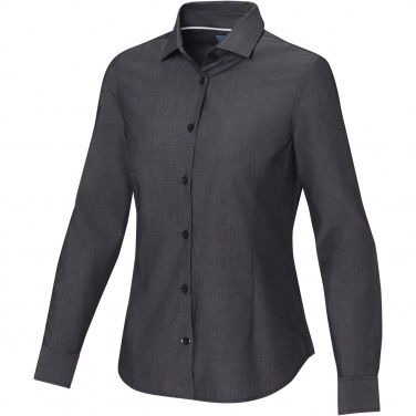 Logotrade business gifts photo of: Cuprite long sleeve women's organic shirt