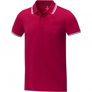 Logotrade promotional product picture of: Amarago short sleeve men's tipping polo