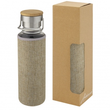 Logotrade promotional product image of: Thor 660 ml glass bottle with neoprene sleeve