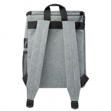 Logo trade business gifts image of: Excursion GRS RPET cooler backpack 12L