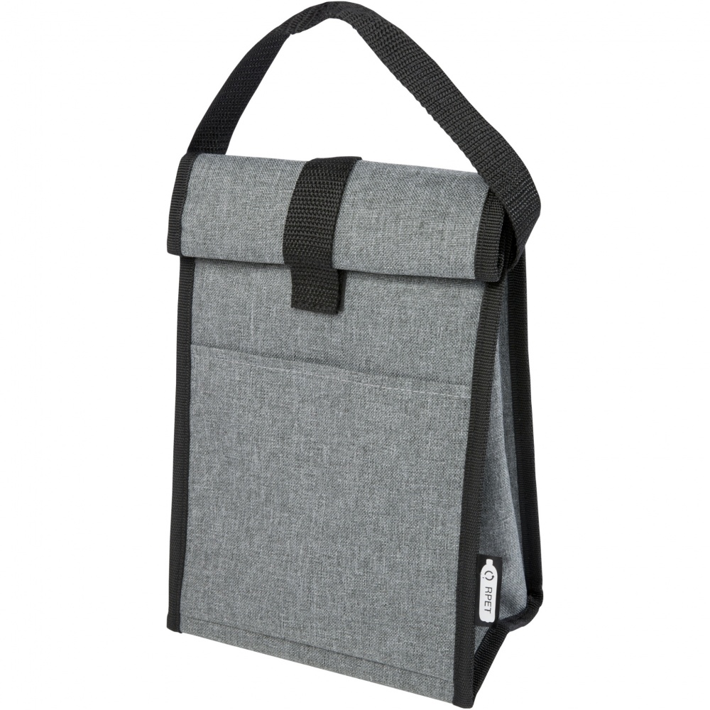 Logo trade corporate gifts image of: Reclaim 4-can GRS RPET cooler bag 5L