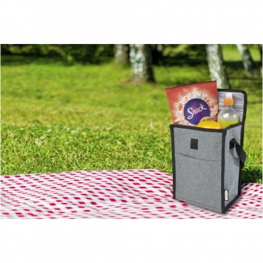 Logo trade promotional merchandise image of: Reclaim 4-can GRS RPET cooler bag 5L