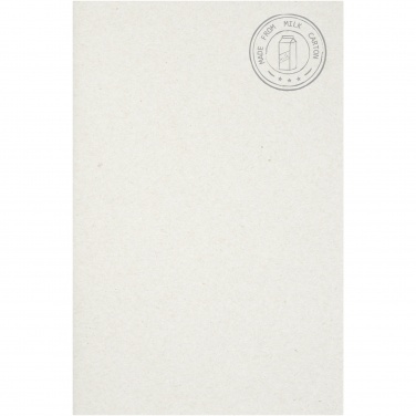 Logo trade promotional merchandise picture of: Dairy Dream A5 size reference recycled milk cartons cahier notebook