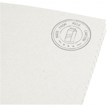 Logo trade promotional item photo of: Dairy Dream A5 size reference recycled milk cartons cahier notebook