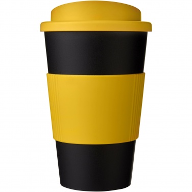 Logo trade promotional merchandise image of: Americano® 350 ml insulated tumbler with grip