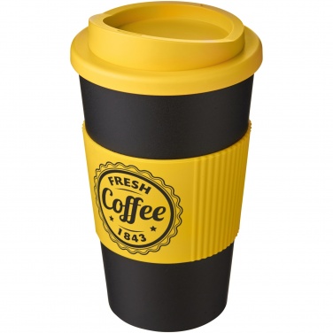 Logotrade corporate gift image of: Americano® 350 ml insulated tumbler with grip