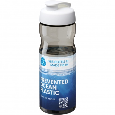 Logotrade advertising product image of: H2O Active® Eco Base 650 ml flip lid sport bottle