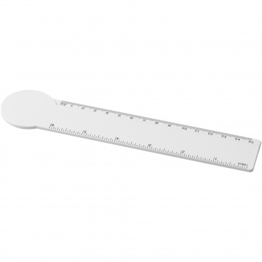 Logotrade advertising product picture of: Tait 15 cm circle-shaped recycled plastic ruler 