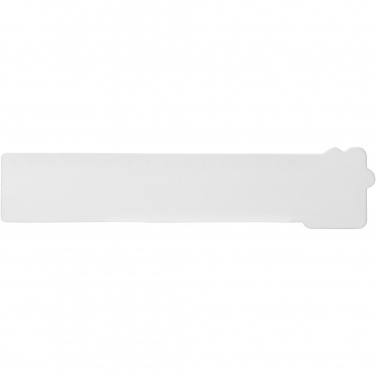 Logotrade promotional products photo of: Tait 15 cm house-shaped recycled plastic ruler