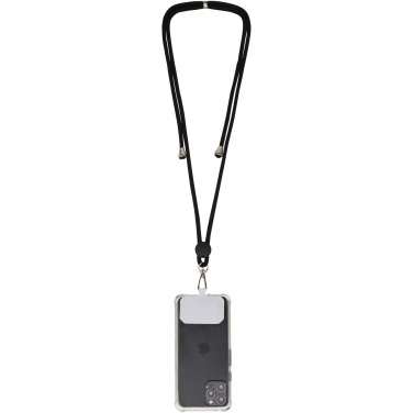 Logo trade promotional giveaway photo of: Kubi phone lanyard