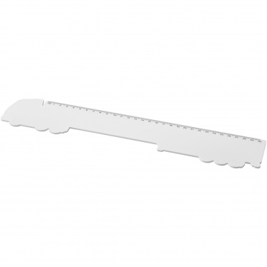 Logotrade promotional giveaway picture of: Tait 30cm lorry-shaped recycled plastic ruler