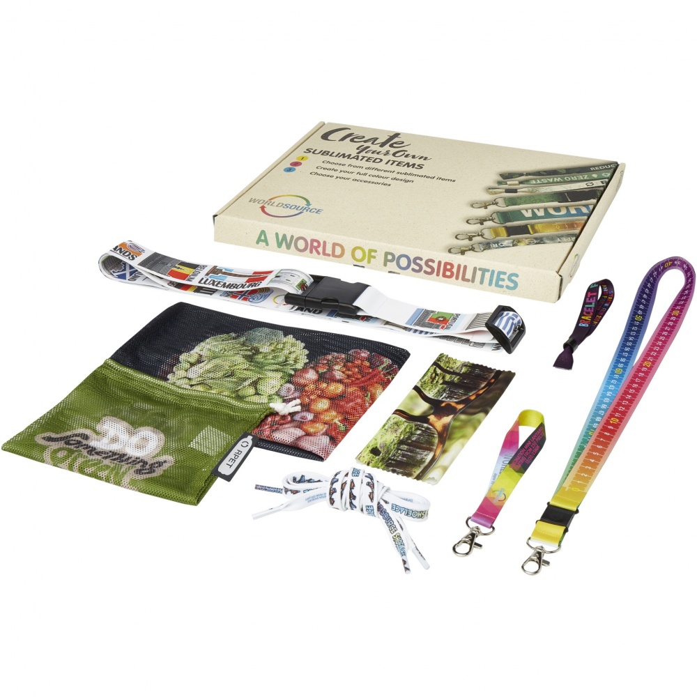 Logotrade promotional giveaway picture of: Sublimation sample box