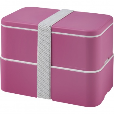 Logotrade business gift image of: MIYO double layer lunch box